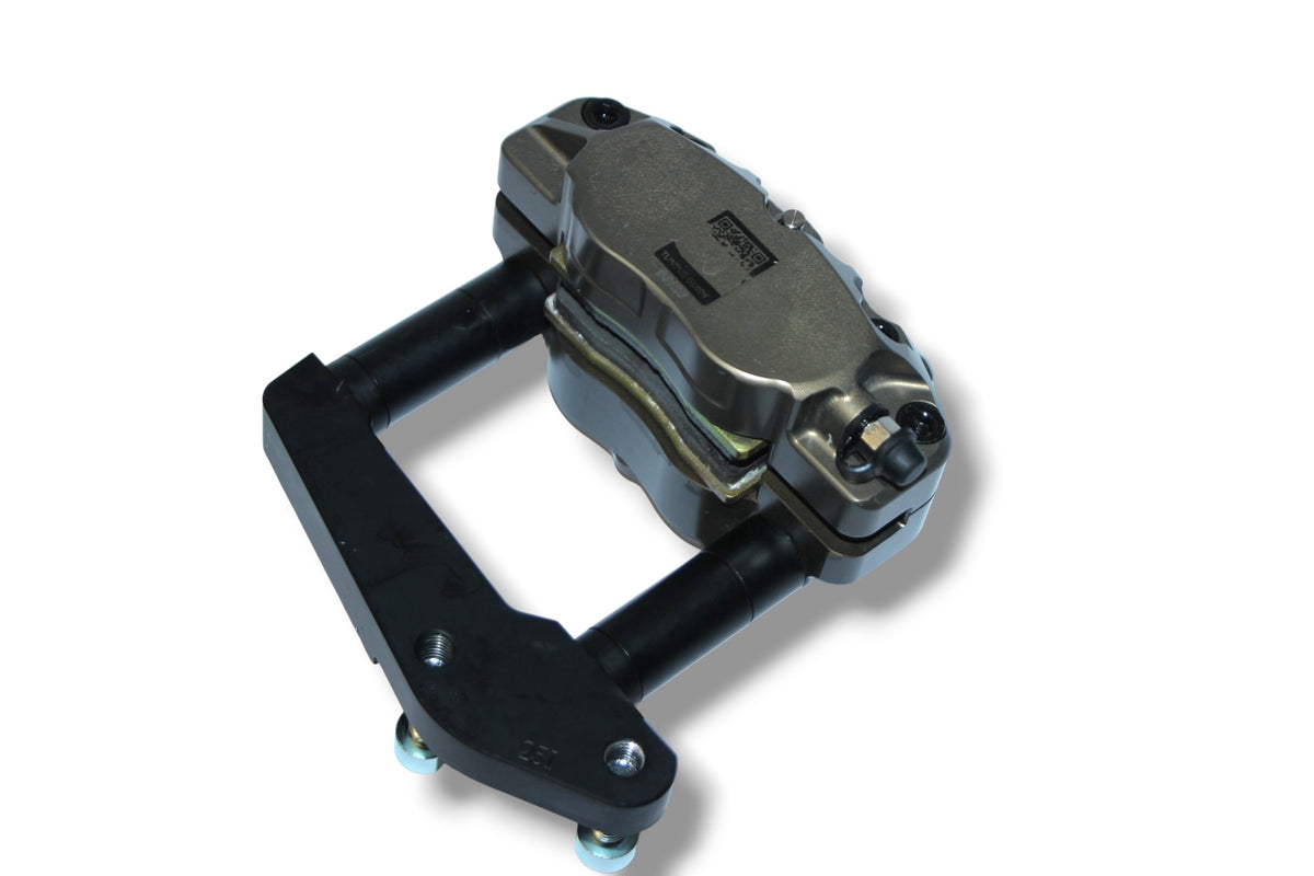 Stage6 4-stemplet bremsekaliber / Stage6 adapter til 4-stemplet bremsekaliber
