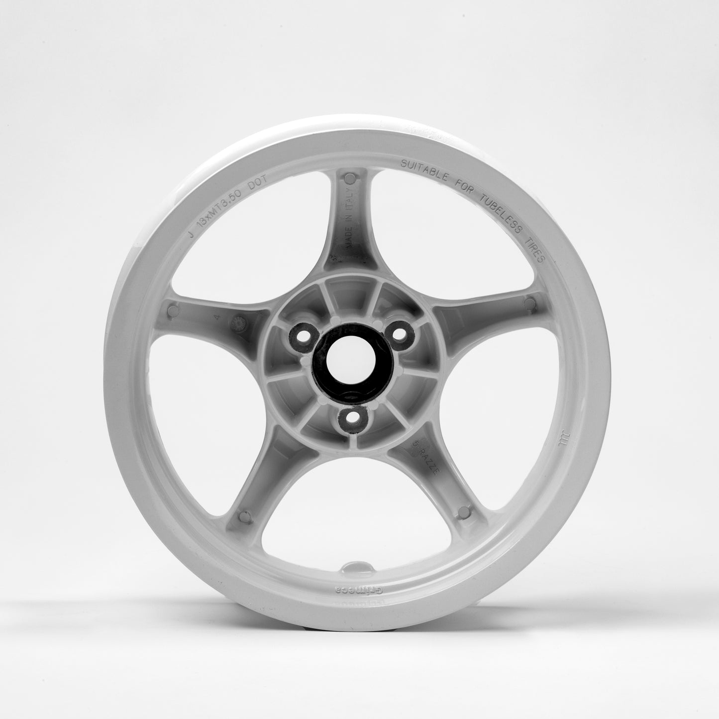 Cerchi Yamaha Aerox da 13 pollici verniciati a polvere