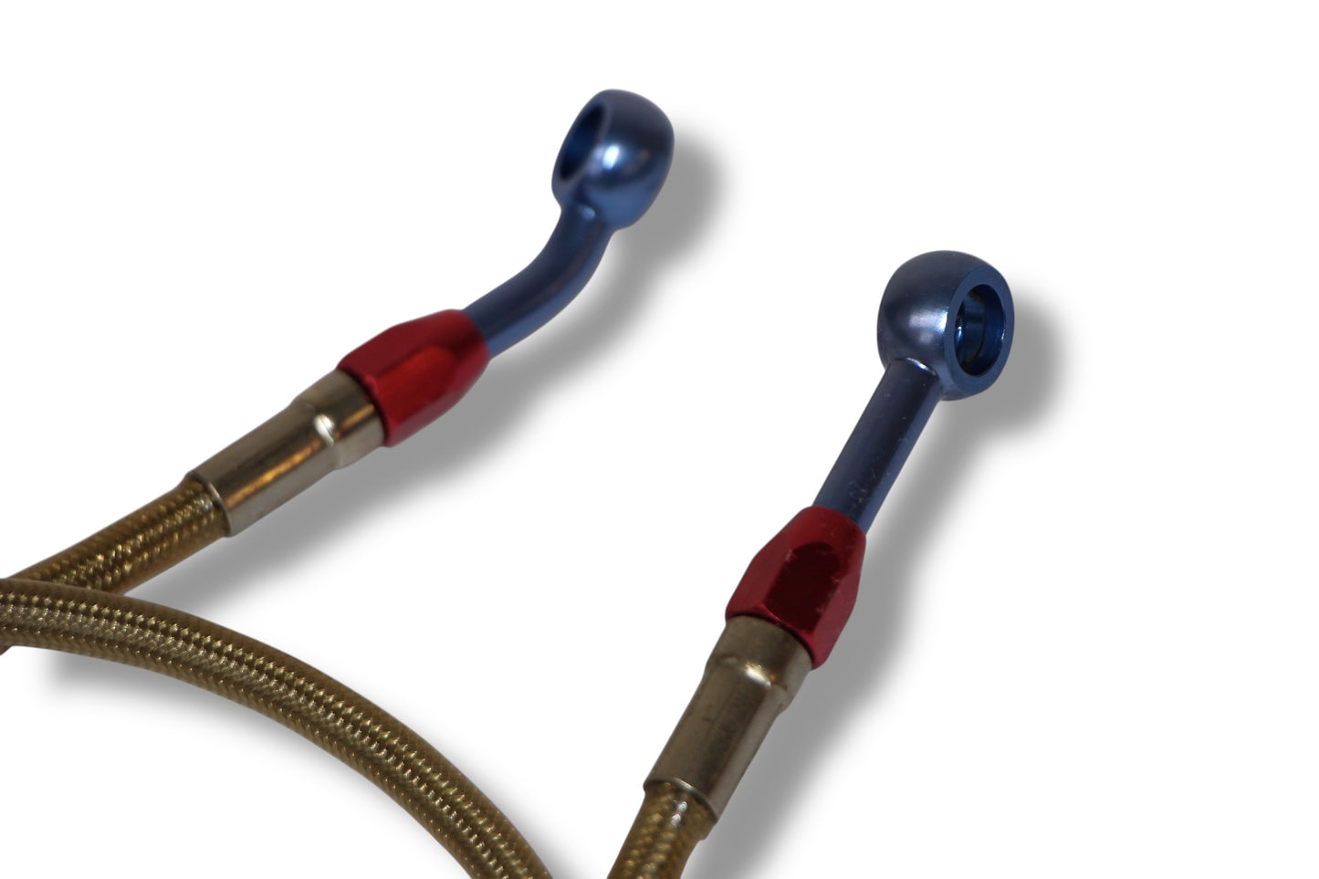 Steel braided brake line 90cm