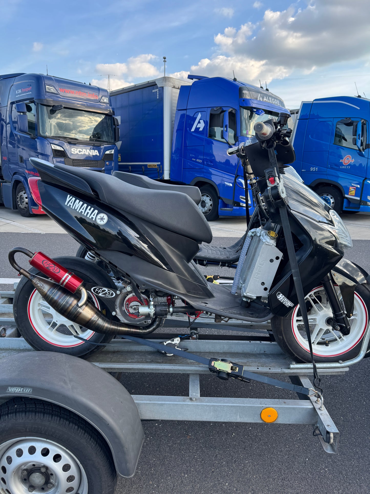 Yamaha Jog Felgen / Slicks