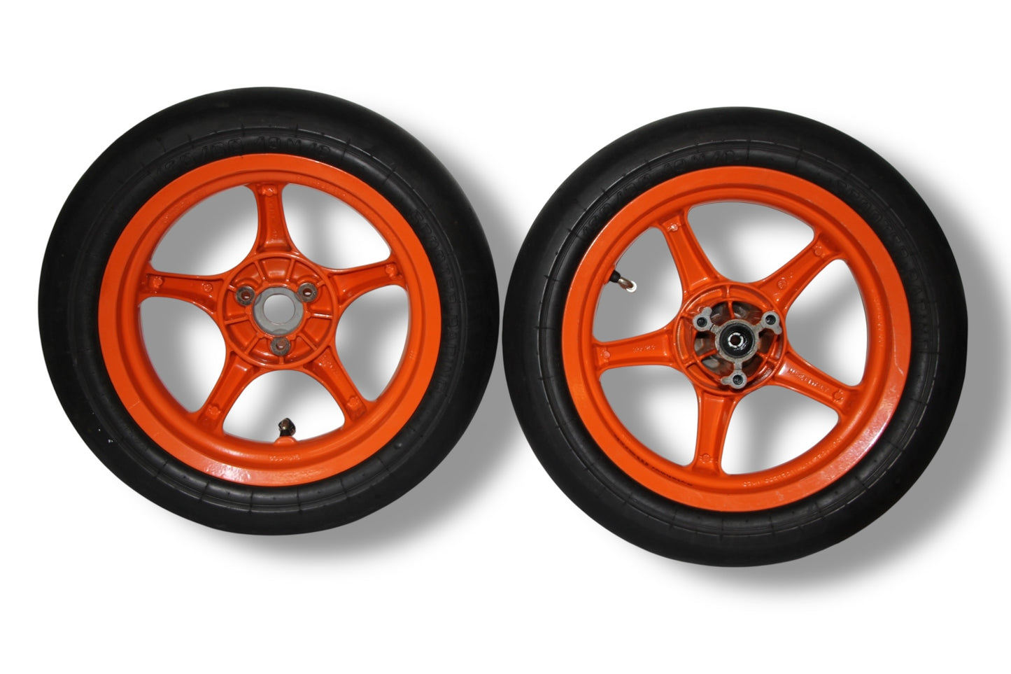 Yamaha Aerox Felgen / Stage6 Slicks