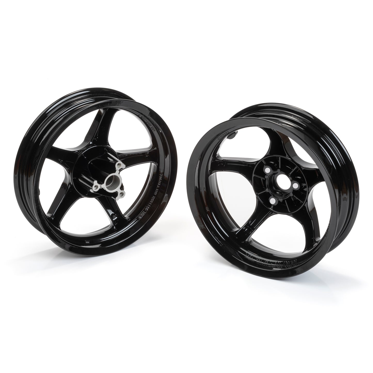 Cerchi Yamaha Aerox da 13 pollici verniciati a polvere