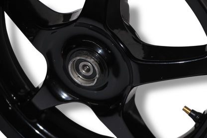 Yamaha Aerox Felgen hochglanz schwarz
