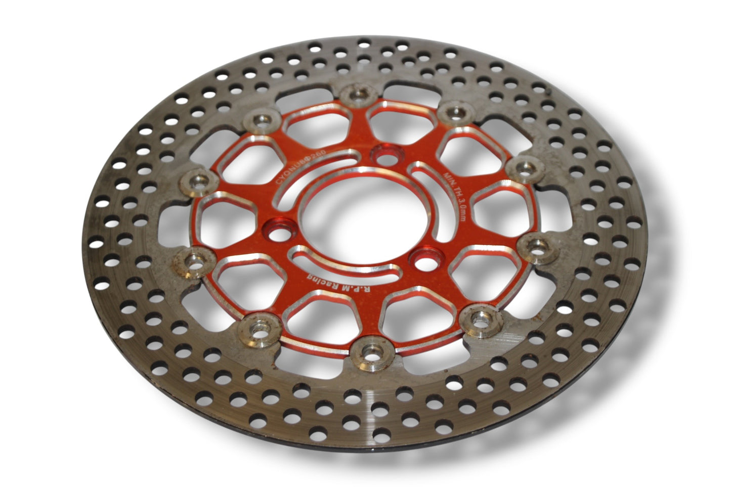 RPM 260 mm bremseskive / Stage6 4-stemplet bremsekaliber / adapter