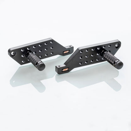 Yamaha Aerox Fußrasten - CNC Aluminium Fußrastenanlage