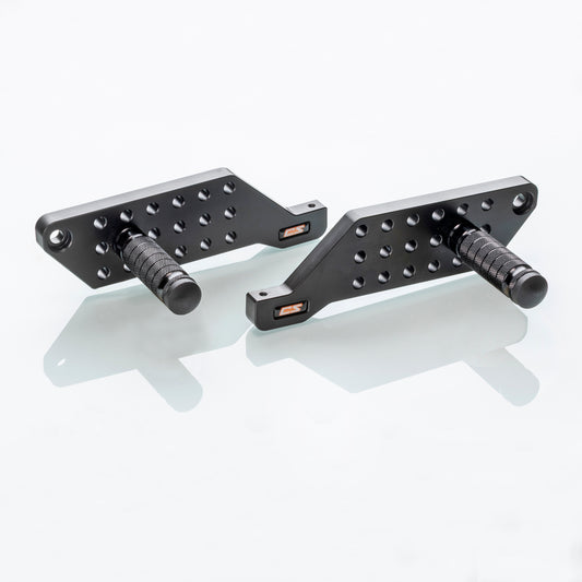 Pedane Yamaha Aerox - pedaniera in alluminio CNC