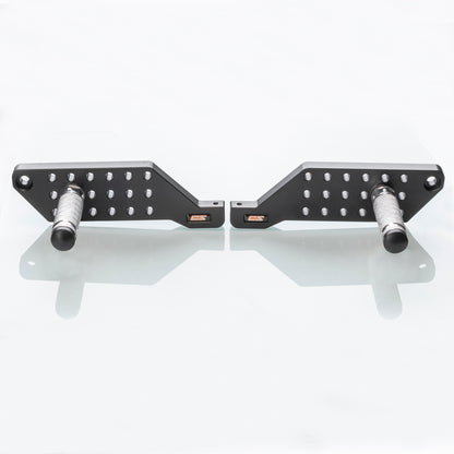 Yamaha Aerox Fußrasten - CNC Aluminium Fußrastenanlage
