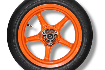 Yamaha Aerox Felgen / Stage6 Slicks