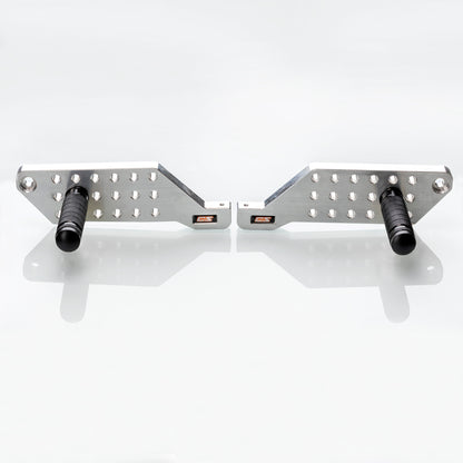 Yamaha Aerox Fußrasten - CNC Aluminium Fußrastenanlage