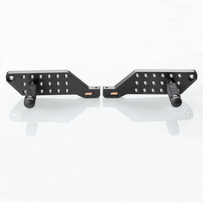 Yamaha Aerox Fußrasten - CNC Aluminium Fußrastenanlage