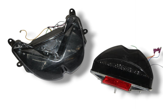 Blackline Scheinwerfer / Blackline Rücklicht