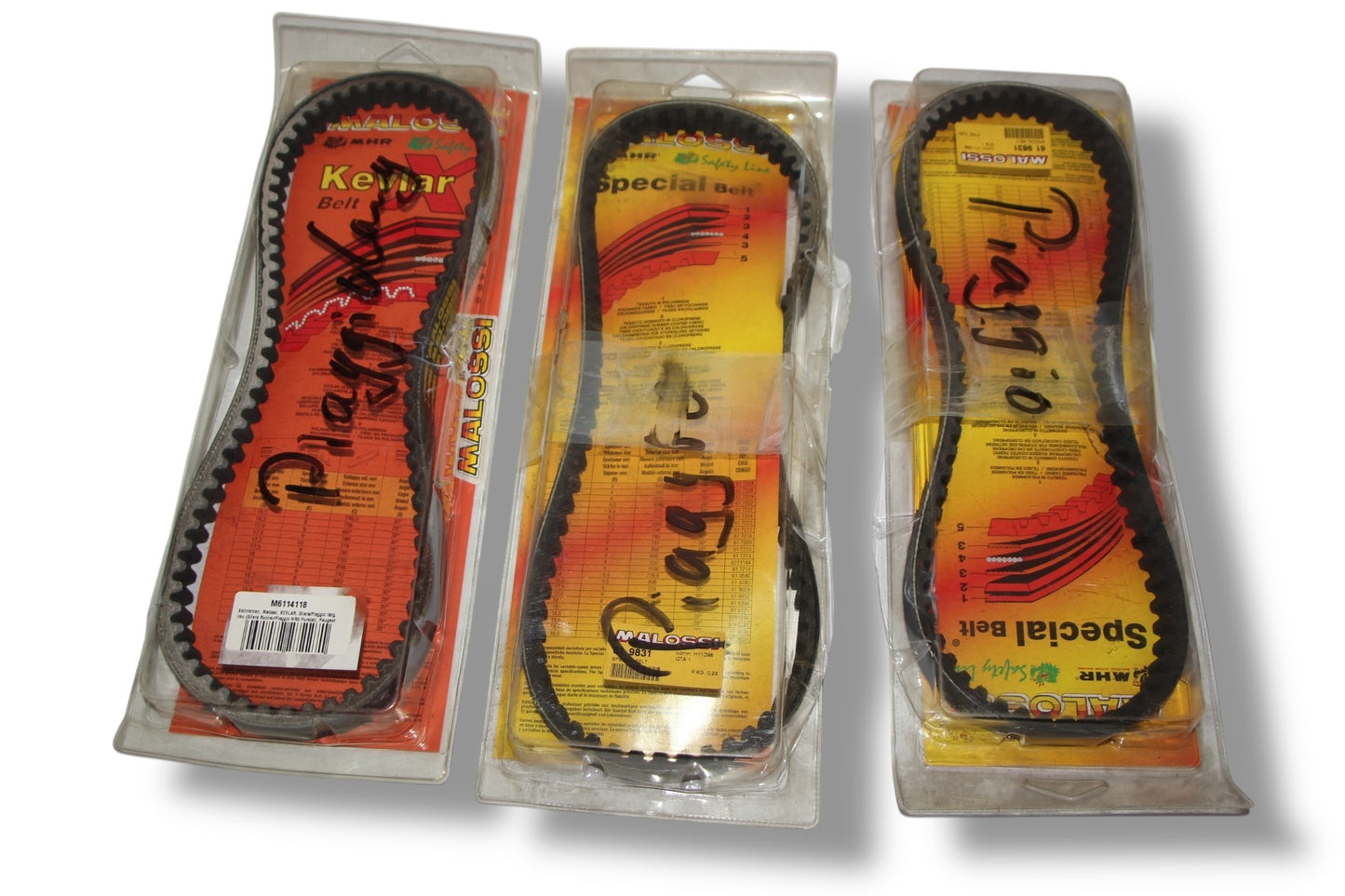 3x Malossi Keilriemen