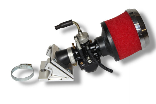 Einlasssystem Dellorto 21 PHBG / Stage6 Spacer / Malossi E13 Luftfilter