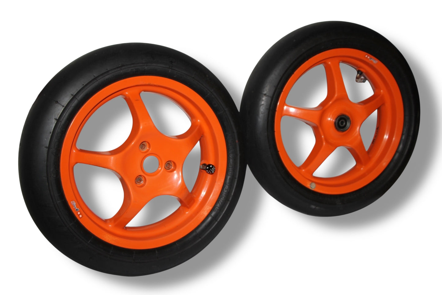 Yamaha Aerox Felgen / Stage6 Slicks