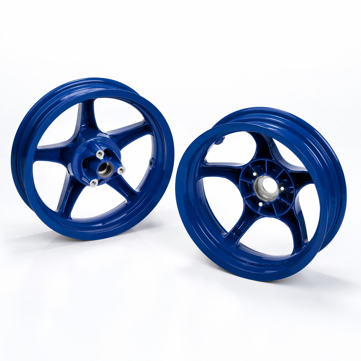 Cerchi Yamaha Aerox da 13 pollici verniciati a polvere