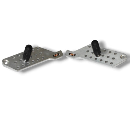 Yamaha Aerox Fußrasten - CNC Aluminium Fußrastenanlage