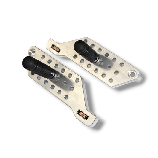 Yamaha Aerox Fußrasten - CNC Aluminium Fußrastenanlage