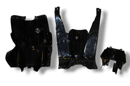 Yamaha Aerox interiør metalisk sort