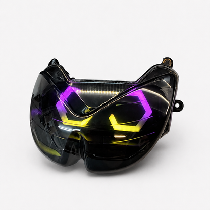 RGB LED Multifunktions-forlygteindsats til Yamaha Aerox
