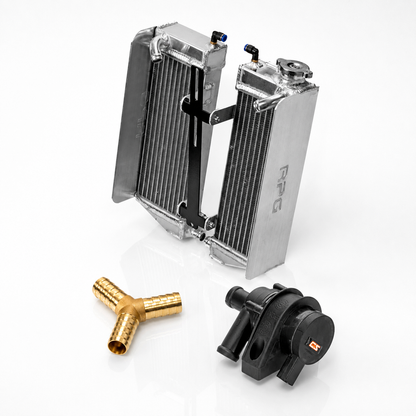 RPG Aluminium Twin Radiator Mk2-set