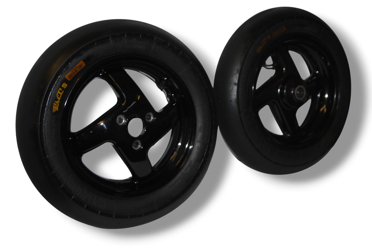 12-inch wheel set / PMT slicks