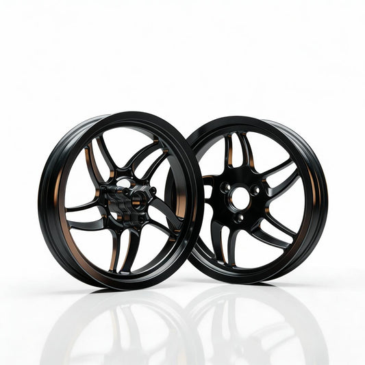 RPG Nitro 13" CNC Aluminium Felgenset – Plug-and-Play für Aerox, mit Titan Radbolzen