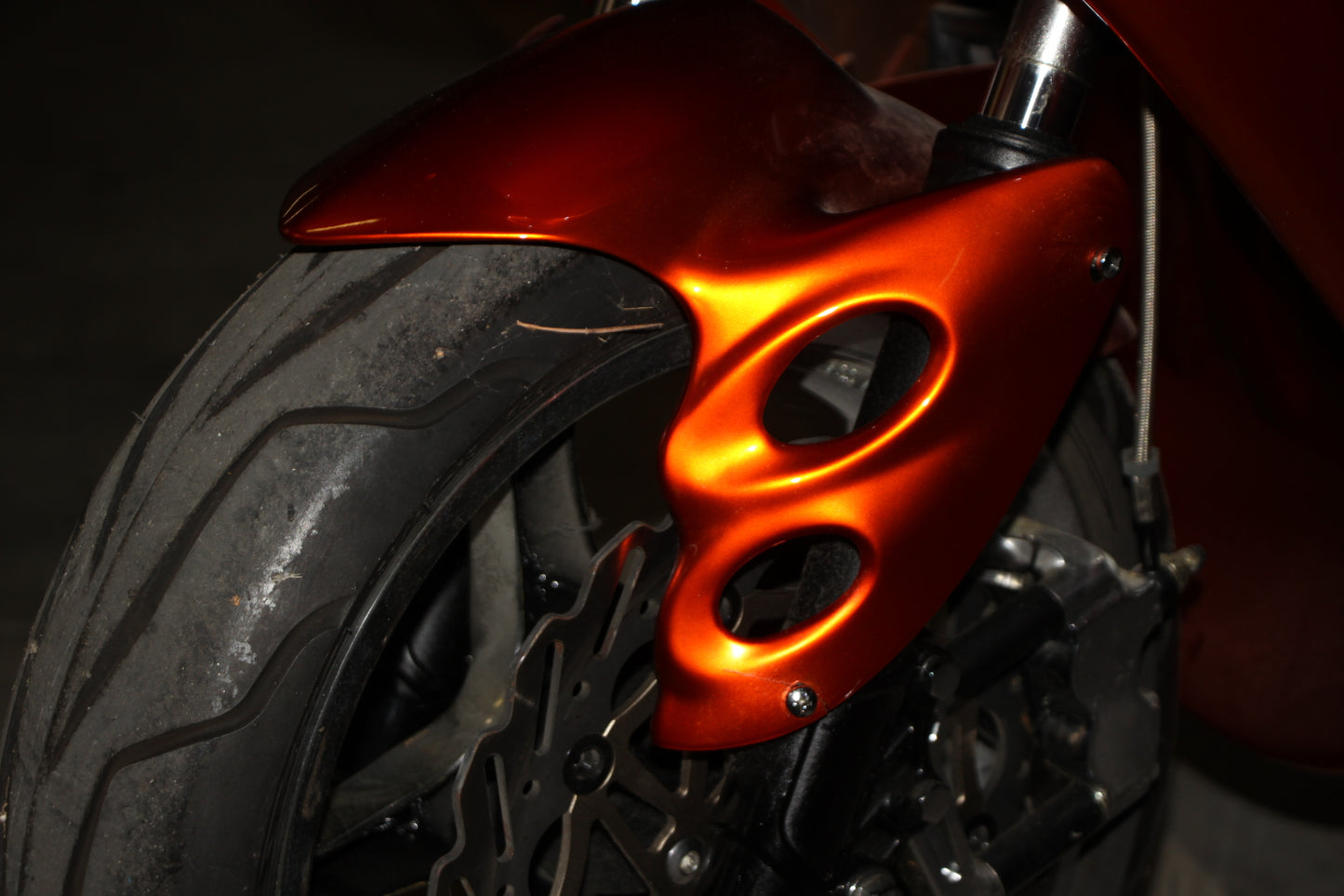 Yamaha Aerox specialtilpasset kåbe