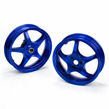 Cerchi Yamaha Aerox da 13 pollici verniciati a polvere