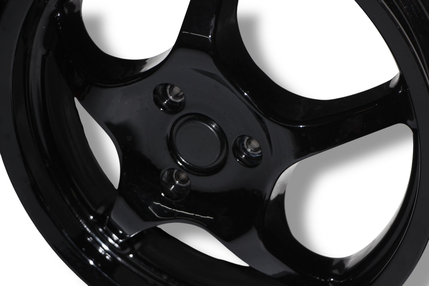 Yamaha Aerox Felgen hochglanz schwarz