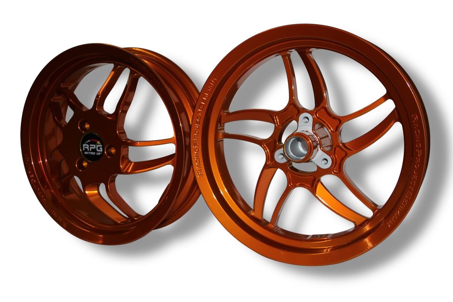 RPG CNC 13 Zoll Felgen ( candy orange )