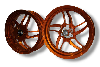 RPG CNC 13 Zoll Felgen ( candy orange )