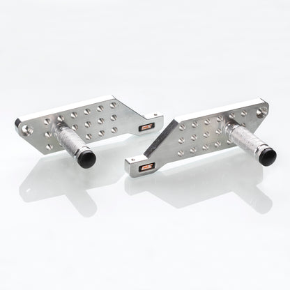 Yamaha Aerox Fußrasten - CNC Aluminium Fußrastenanlage