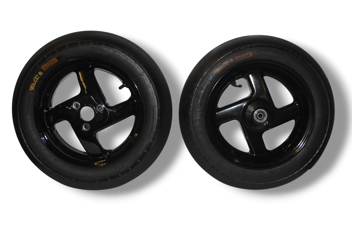 12-inch wheel set / PMT slicks