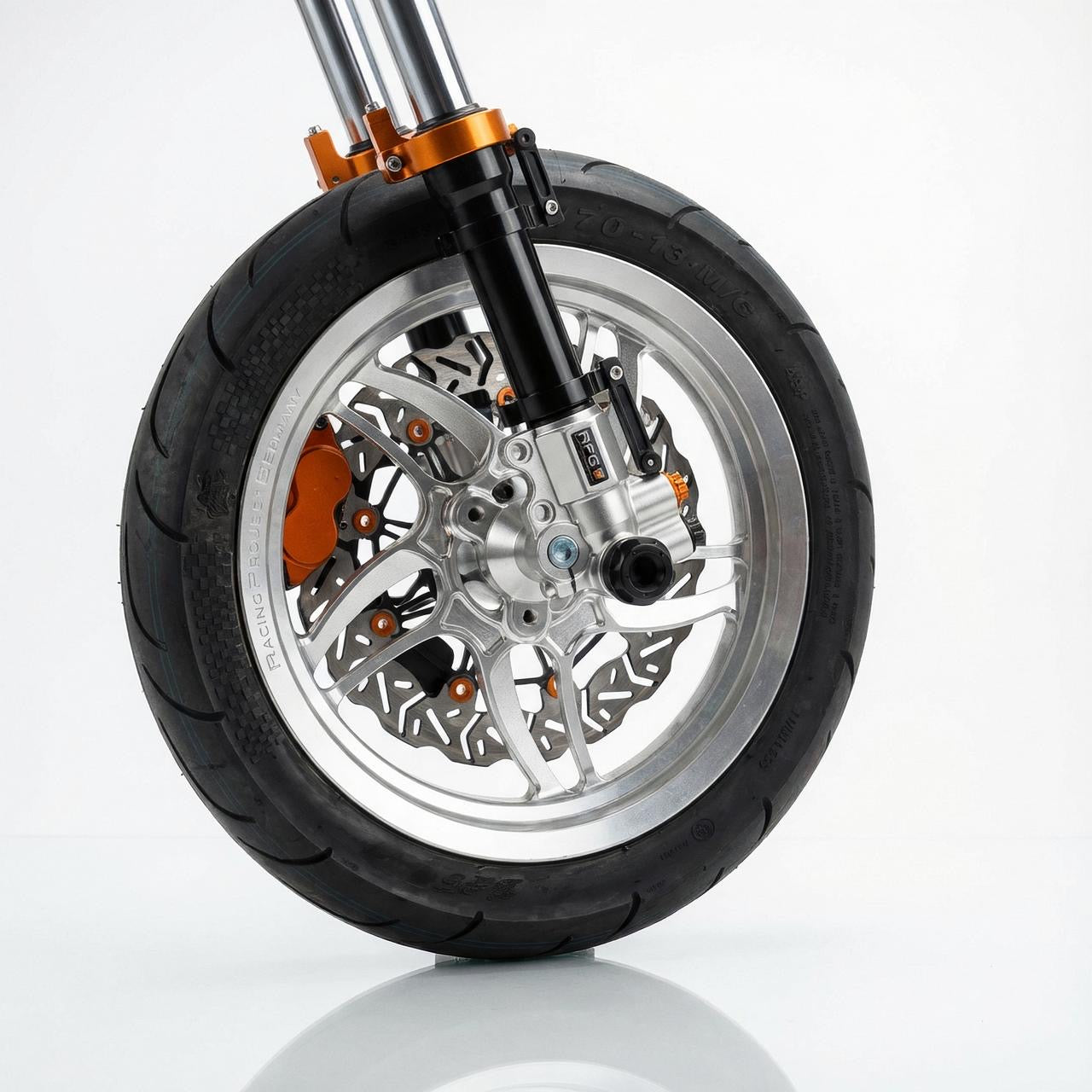 Vorbestell-Bundle: RPG Nitro 13” CNC Felgenset + Semi-Slick Reifen + 90° CNC Ventile