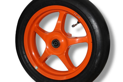 Yamaha Aerox Felgen / Stage6 Slicks