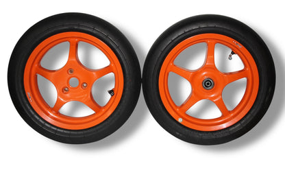 Yamaha Aerox Felgen / Stage6 Slicks