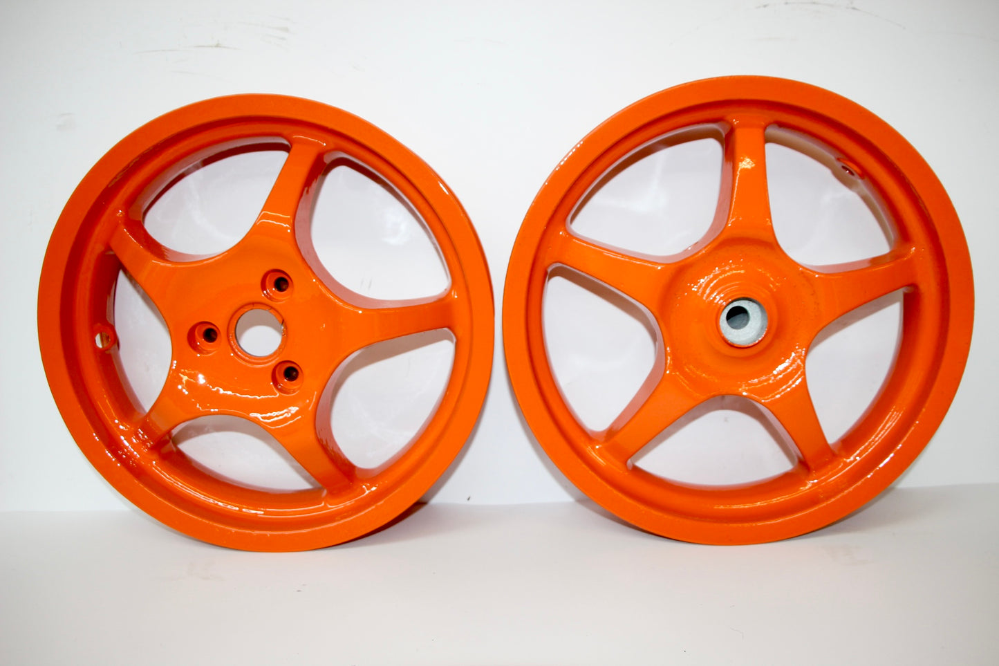 Yamaha Aerox Felgen pulverbeschichtet/ orange