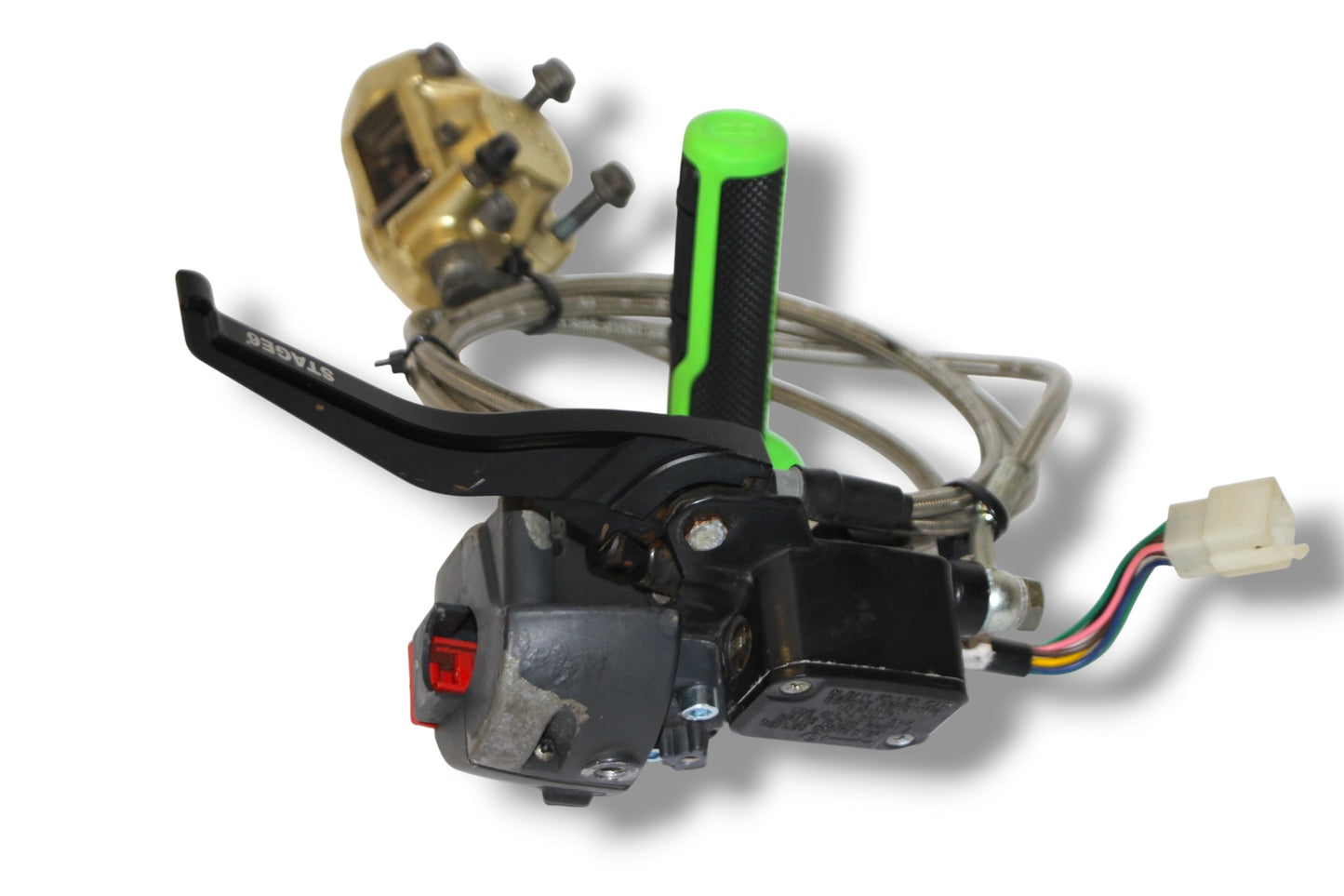 Yamaha Aerox brake pumps / brake calipers / Stage6 brake lever