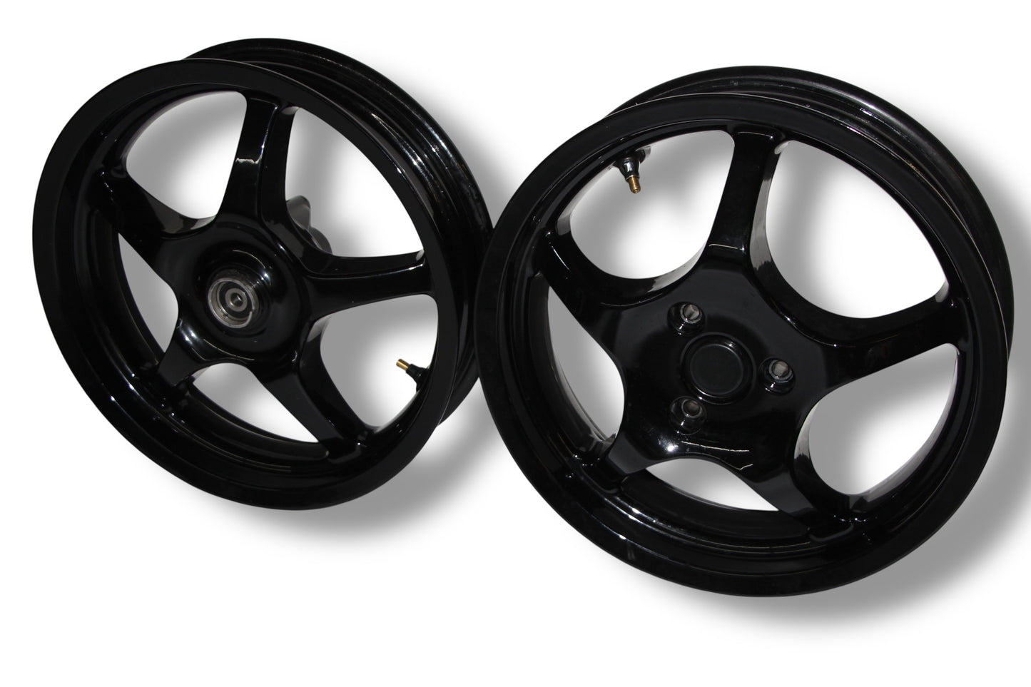Yamaha Aerox Felgen hochglanz schwarz