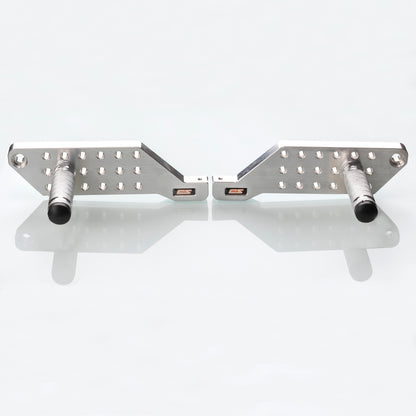 Yamaha Aerox Fußrasten - CNC Aluminium Fußrastenanlage