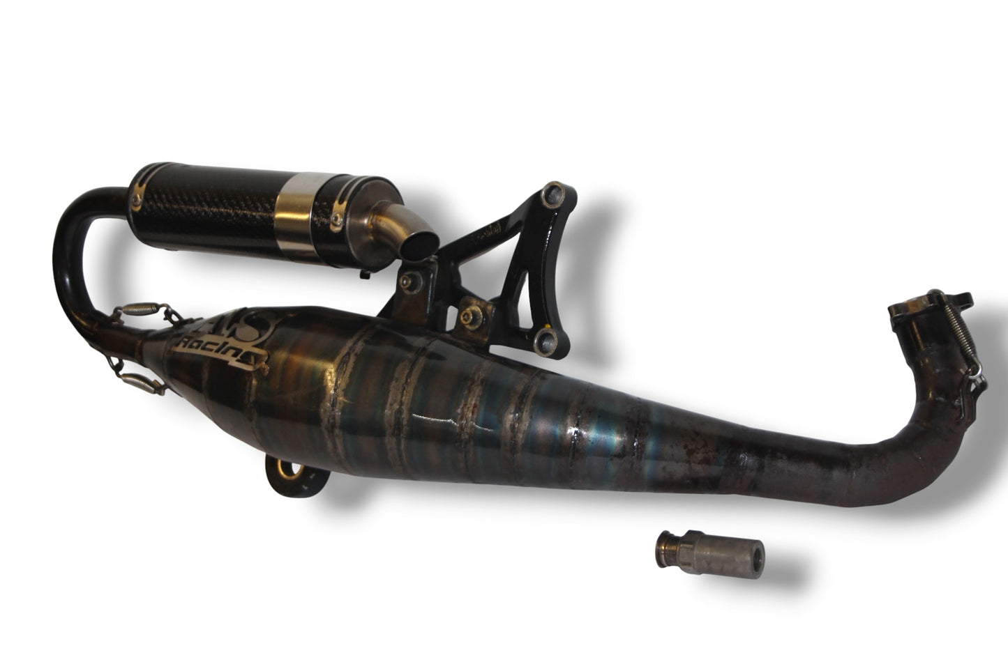 AS-Racing Pipes RT 70ccm udstødning / Polini Torsen WD
