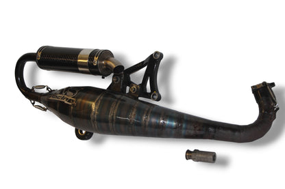 AS-Racing Pipes RT 70ccm udstødning / Polini Torsen WD