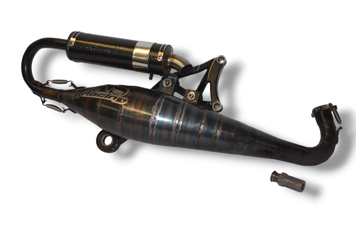 AS-Racing Pipes RT 70ccm udstødning / Polini Torsen WD