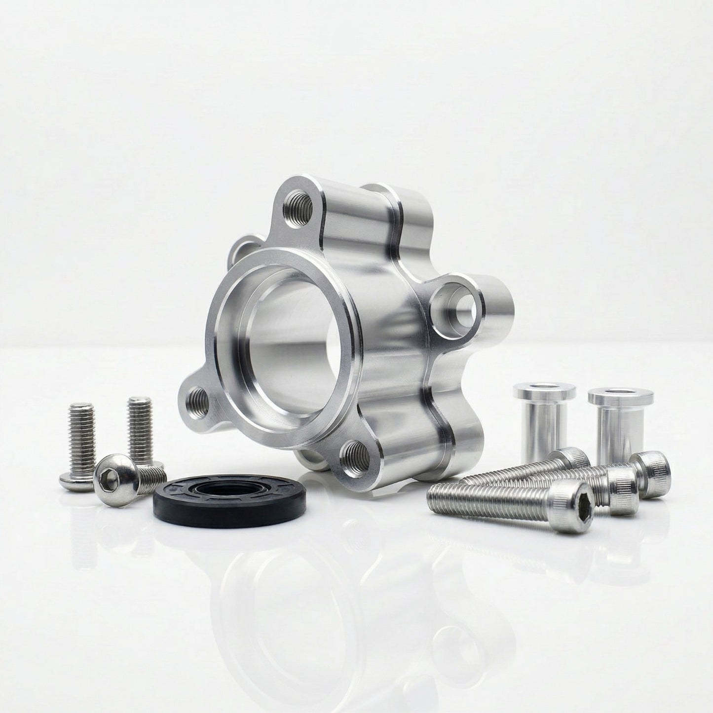 Dubbele remschijfadapter CNC – Aerox / RPG velg