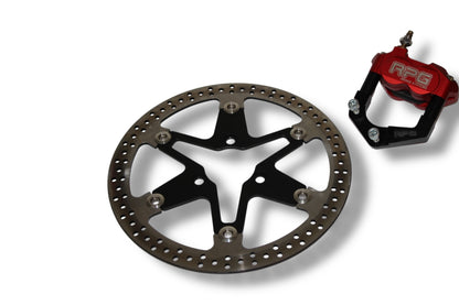 Stage6 SSP 280mm Bremsscheibe / RPG 4-Kolbenbremssattel