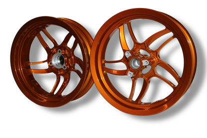 RPG CNC 13 Zoll Felgen ( candy orange )
