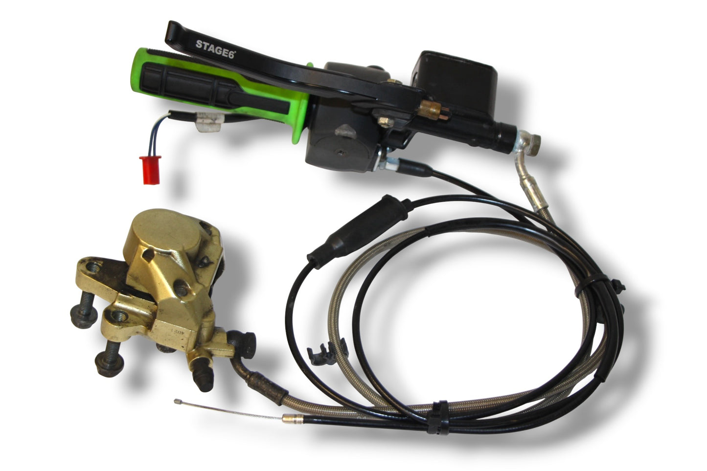 Yamaha Aerox brake pumps / brake calipers / Stage6 brake lever