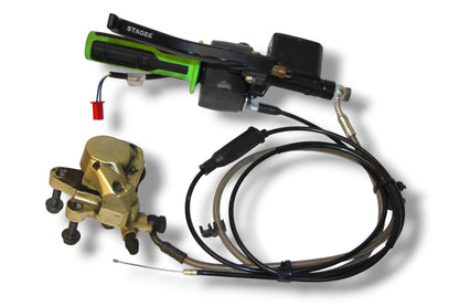 Yamaha Aerox brake pumps / brake calipers / Stage6 brake lever