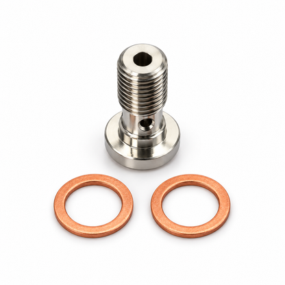 Banjo bolt M10x21x1.5 / Bleeder valve RPG MK2 4-piston brake caliper