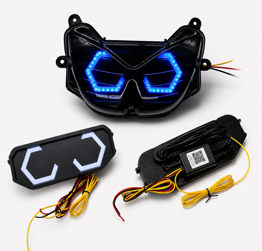 RGB LED Multifunktions-Scheinwerfereinsatz passend für Yamaha Aerox